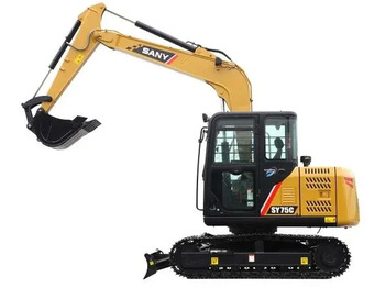 حفّار 2020 Year Cheaper Second Hand Sany 75cpro Escavator 7ton Used Track Escavator Excavator Sy75c Pro Sale Sy75c Sy95c Sy135: صورة 2