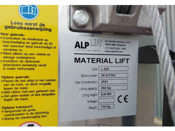 مرفاع مفصلي ALPLIFT Large 620 Material Lift, Valid inspection,: صورة 5