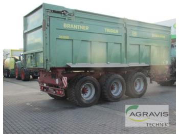 Brantner TR 30080/2 POWER-TUBE - مقطورة قلابة زراعية/ شاحنة قلابة