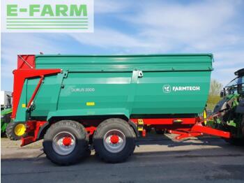 Farmtech durus 2000 - مقطورة قلابة زراعية/ شاحنة قلابة