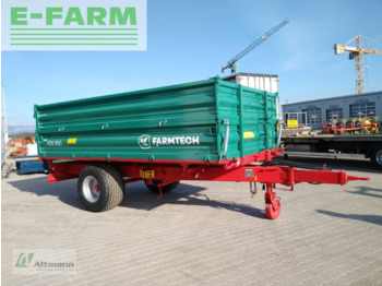 Farmtech edk800 - مقطورة قلابة زراعية/ شاحنة قلابة