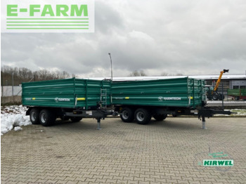 Farmtech tdk 1500 s - مقطورة قلابة زراعية/ شاحنة قلابة