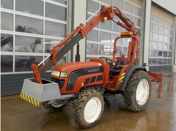  2006 Foton 4WD Tractor, Front Weights, Rear Mounted Crane - جرار