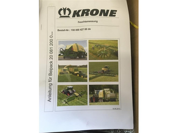 ماكينات نشر التبن KRONE Big pack