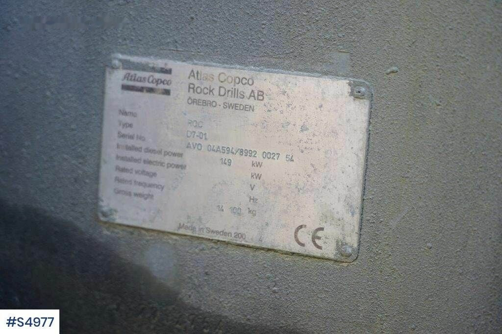 معدات حفر Atlas Copco D7-01 Drill Rig: صورة 13