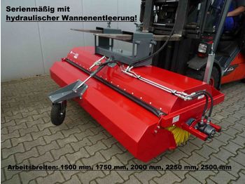 EURO-Jabelmann Staplerkehrmaschinen 1,75 m, einschl. hydr. Entleerung, aus laufe  - مقشة