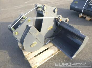  Unused Strickland 60" Ditching, 18", 12" Digigng Buckets, 45mm Pin to suit Hyundai R60 (3 of) - بكت