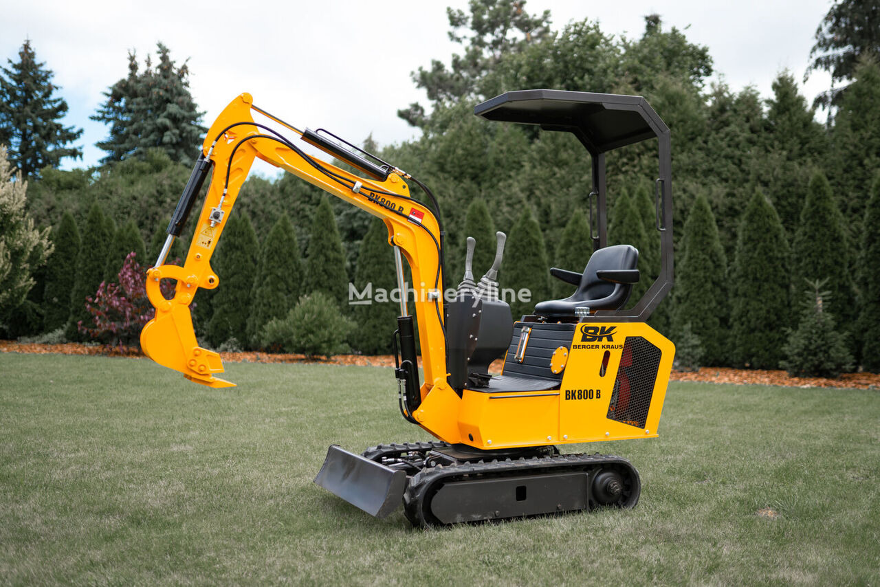 حفار صغير للبيع  Berger Kraus Mini Excavator BK800B with FULL equipment: صورة 3