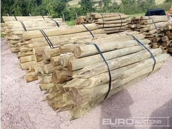 معدات البستنة Bundle of Timber Posts (2 of): صورة 1