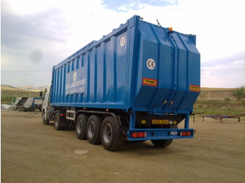 نصف مقطورة ذات أرضية سير لنقل القمامة للبيع  CUHADAR 2021: صورة 1