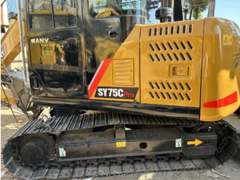 حفار صغير China used Sany SY75 Excavator Small digger Sany SY75C excavator for sale: صورة 5