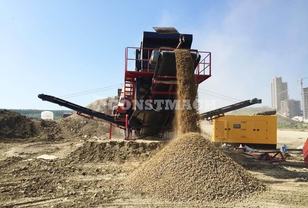 كسارة متحركه للبيع  Constmach Mobile Limestone Crusher Plant 150-200 tph: صورة 4