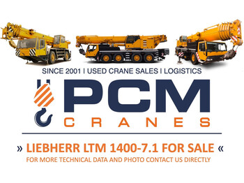 رافعة لجميع التضاريس Liebherr LTM 1400-7.1 Fully equipped