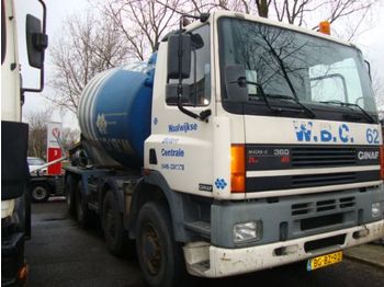 Ginaf m 4243 S 8X4 13 CUB MIXER - شاحنة خلاطة خرسانة