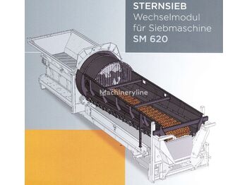  Sternsieb Wechselmodul für Doppstadt SM620 TYP 3 / 0-20mm - آلة فرز