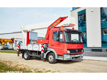 Bison Palfinger TKA 28 KS gwarancja UDT - windex.pl  - منصة محمولة مثبتة على الشاحنة