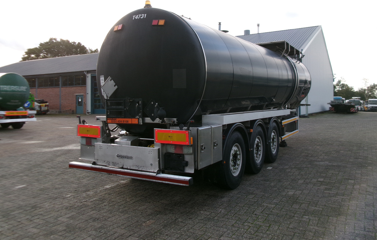 نصف مقطورة صهريج لنقل البيتومين Crossland Bitumen tank inox 33 m3 / 1 comp + ADR L4BN: صورة 4