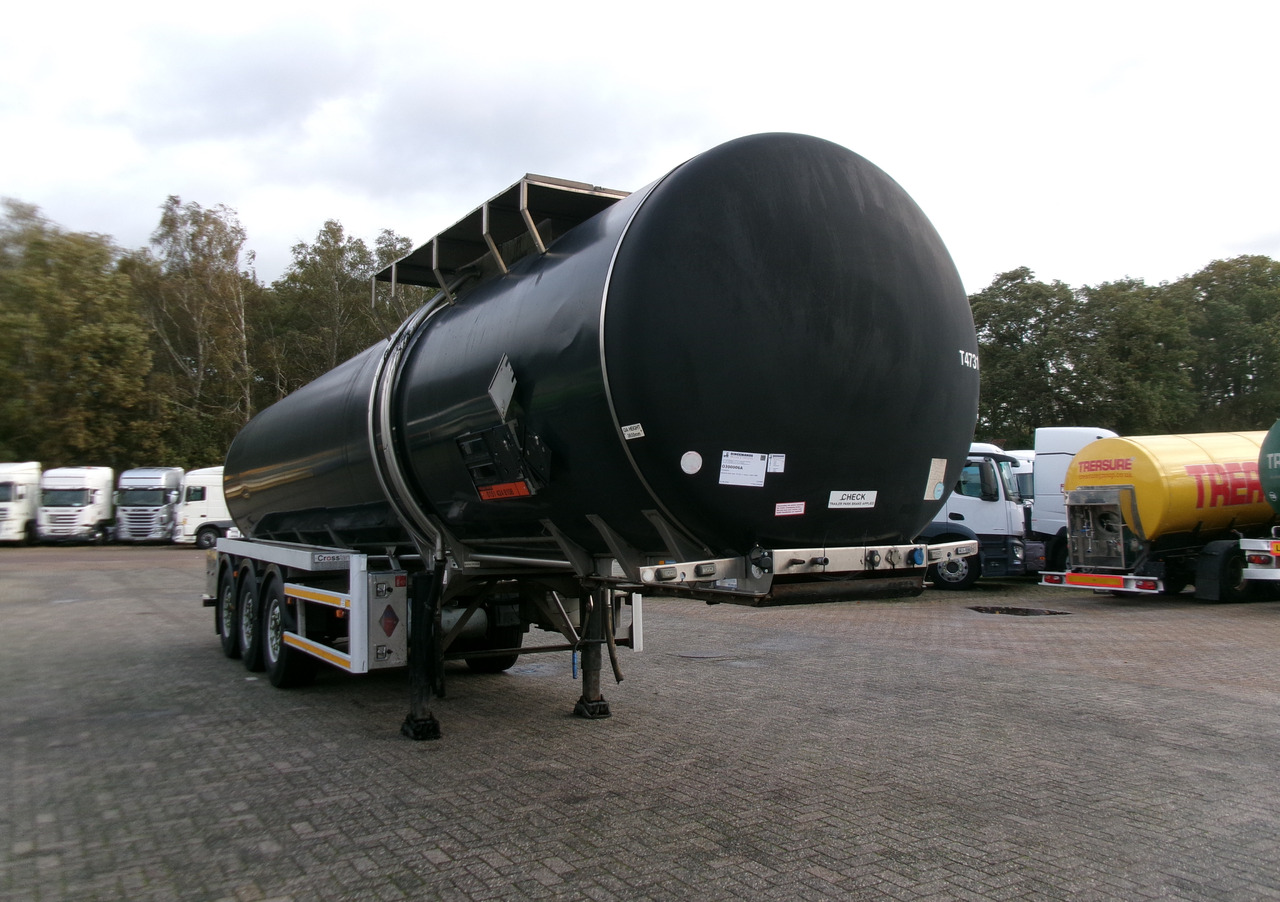 نصف مقطورة صهريج لنقل البيتومين Crossland Bitumen tank inox 33 m3 / 1 comp + ADR L4BN: صورة 2