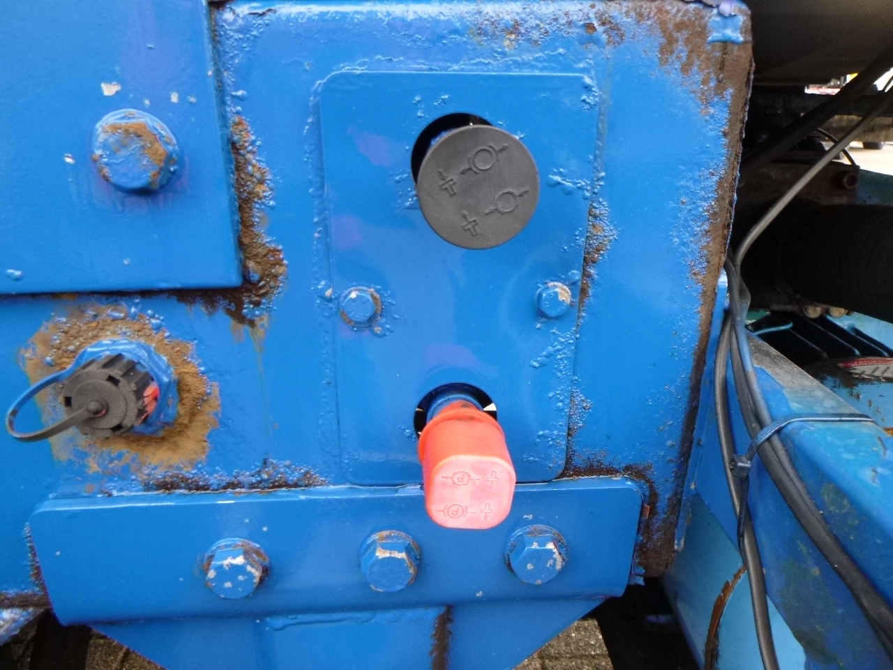 نصف مقطورة صهريج Crossland Vacuum tank alu 33 m3 / 1 comp + pump: صورة 15