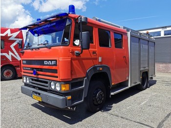 شاحنة حريق DAF 1700 4x2 Euro1 Automaat Ziegler TS8 LD2800 HD260 T2000 Liters (V280): صورة 1