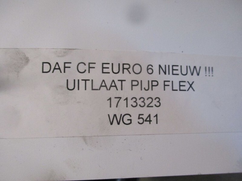 علبة العادم/ نظام العادم - شاحنة DAF CF 1713323 UITLAATPIJP FLEX EURO 6 NIEUW!!!: صورة 3
