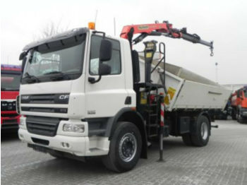 شاحنة قلاب DAF CF 75/310 2-Achs Kipper Kran: صورة 1