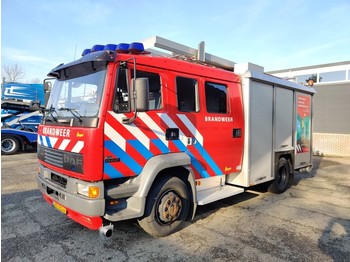 شاحنة حريق DAF LF55-230 4x2 Manual Euro2 Ziegler Opbouw 1500L Tank + Pomp + Slangen - 37000km origineel!