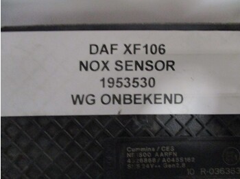 النظام الكهربائي - شاحنة DAF XF 106 1953530 NOX SENSOR: صورة 2