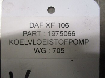 نظام التبريد - شاحنة DAF XF 1975066 KOELVLOEISTOFPOMP EURO 6: صورة 3