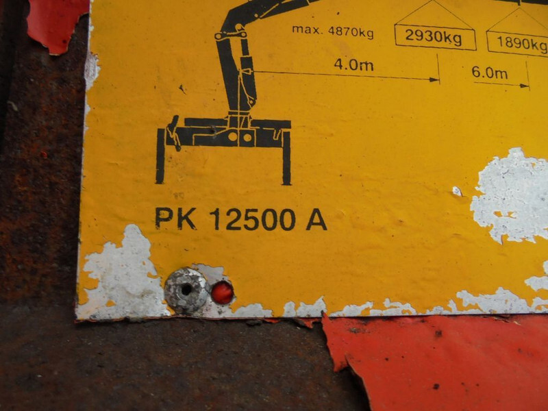 شاحنة كرين DAF XF 95.530 + hooksystem + crane palfinger PK 12500 A 12.5 t/m+ seperated box incl: صورة 7