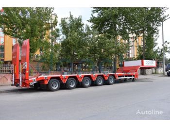 نصف مقطورة بلودر منخفض DONAT 5 Axle Lowbed - Extendable - ASPOCK