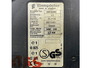 الحرارة/ التهوية Eberspächer 4-series 124 (01.95-12.04): صورة 5