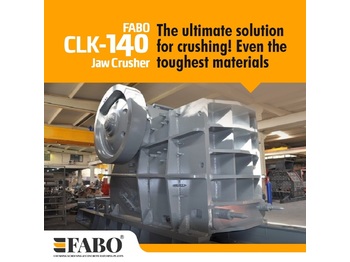 كسارة للبيع  FABO CLK-140 | 320-600 TPH PRIMARY JAW CRUSHER: صورة 1