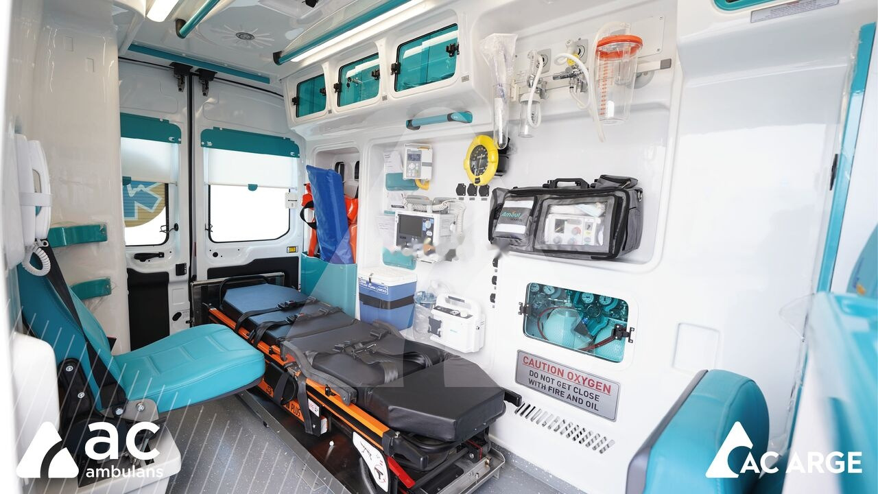 سيارة إسعاف للبيع  Ford Transit 410L 2023 TYPE B EMERGENCY AMBULANCE MANUAL TRANSMISSION: صورة 3