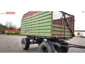 مقطورة قلابة زراعية/ شاحنة قلابة Fortschritt Ackerwagen / Kipper HW 60 mit Häckselauf