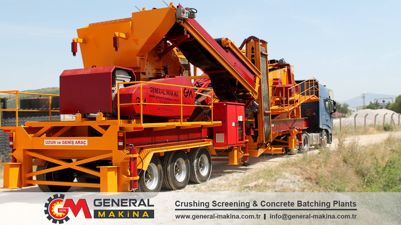 آلات التعدين للبيع  GENERAL MAKİNA Mining & Quarry Equipment Exporter: صورة 6