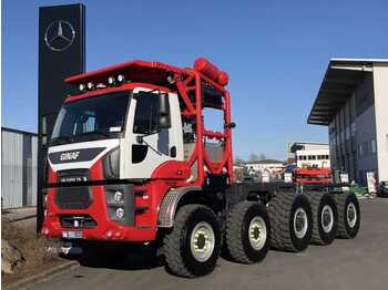 شاحنة بهيكل معدني للمقصورة للبيع  GINAF HD5395 TS 10x6 Kipper-Fahrgestell 95.000kg: صورة 1