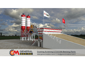 آلة الخرسانة للبيع  General Makina Royal 150 m3 High Capacity Concrete Batching Plant: صورة 4