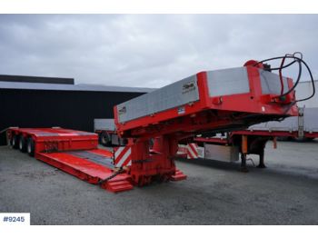 نصف مقطورة بلودر منخفض Goldhofer STZ-VL