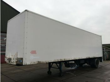 نصف مقطورة بصندوق مغلق Groenewegen DRO 10 10B / CITY-TRAILER / DHOLLANDIA LIFT