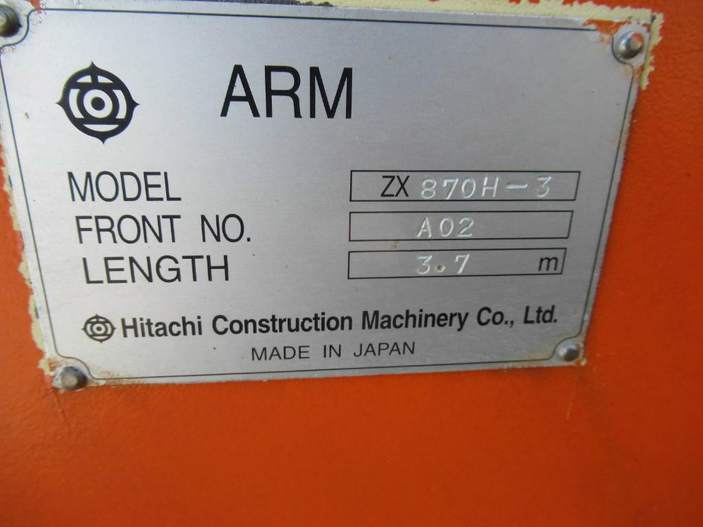 ذراع الرافعة - آلات الإنشاء Hitachi ZX870H-3 -: صورة 6