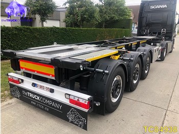 ناقل حاوية/ نصف مقطورة بحاوية Hoet Trailers 20-30 FT. Container Transport