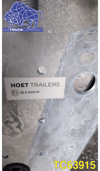 نصف مقطورة مسطحة للبيع  Hoet Trailers HT.SPS.HD Flatbed: صورة 9