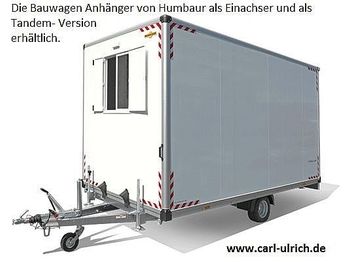 حاوية إنشاءات للبيع  Humbaur - Bauwagen 154222-24PF30 Einachser Sonderangebot: صورة 1