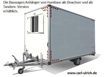 حاوية إنشاءات Humbaur - Bauwagen 154222-24PF30 Einachser Sonderangebot