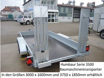 مقطورة للبيع  Humbaur - HS253718 Baumaschinentransporter mit Auffahrbohlen: صورة 1