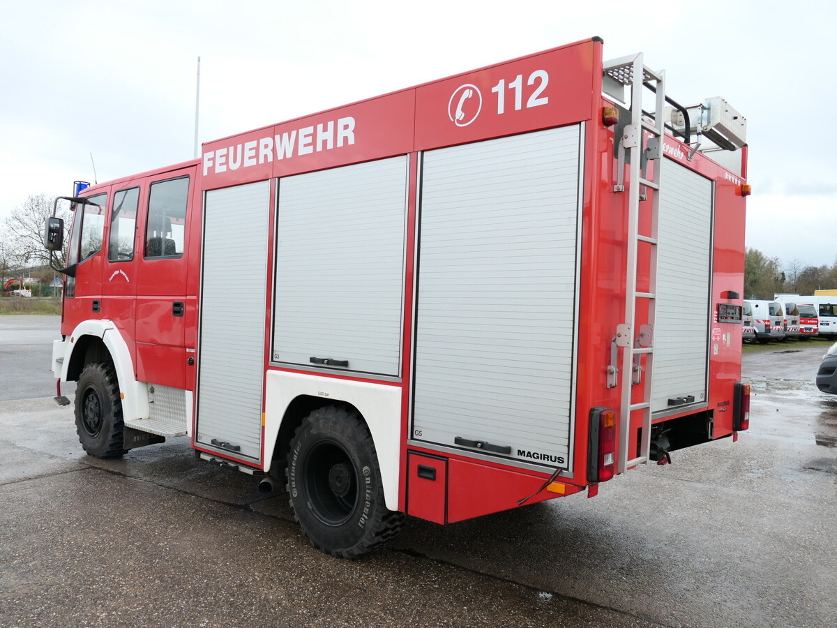 شاحنة حريق IVECO FF 95 E 18W LF 8/6 DoKa 4X4 SFZ FEUERWEHR Löschf: صورة 7