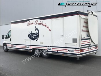 شاحنة بيع IVECO FIAT (I) Ducato Verkaufswagen 6,3 m + Kühltheke, Fritteuse: صورة 4