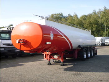 نصف مقطورة صهريج لنقل الوقود Indox Fuel tank alu 40.4 m3 / 6 comp: صورة 1