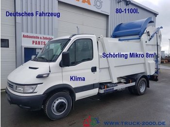 شاحنة قمامة لنقل القمامة Iveco Daily 65C15 Schörling Mikro8m³ 1.1 Deutscher LKW: صورة 1